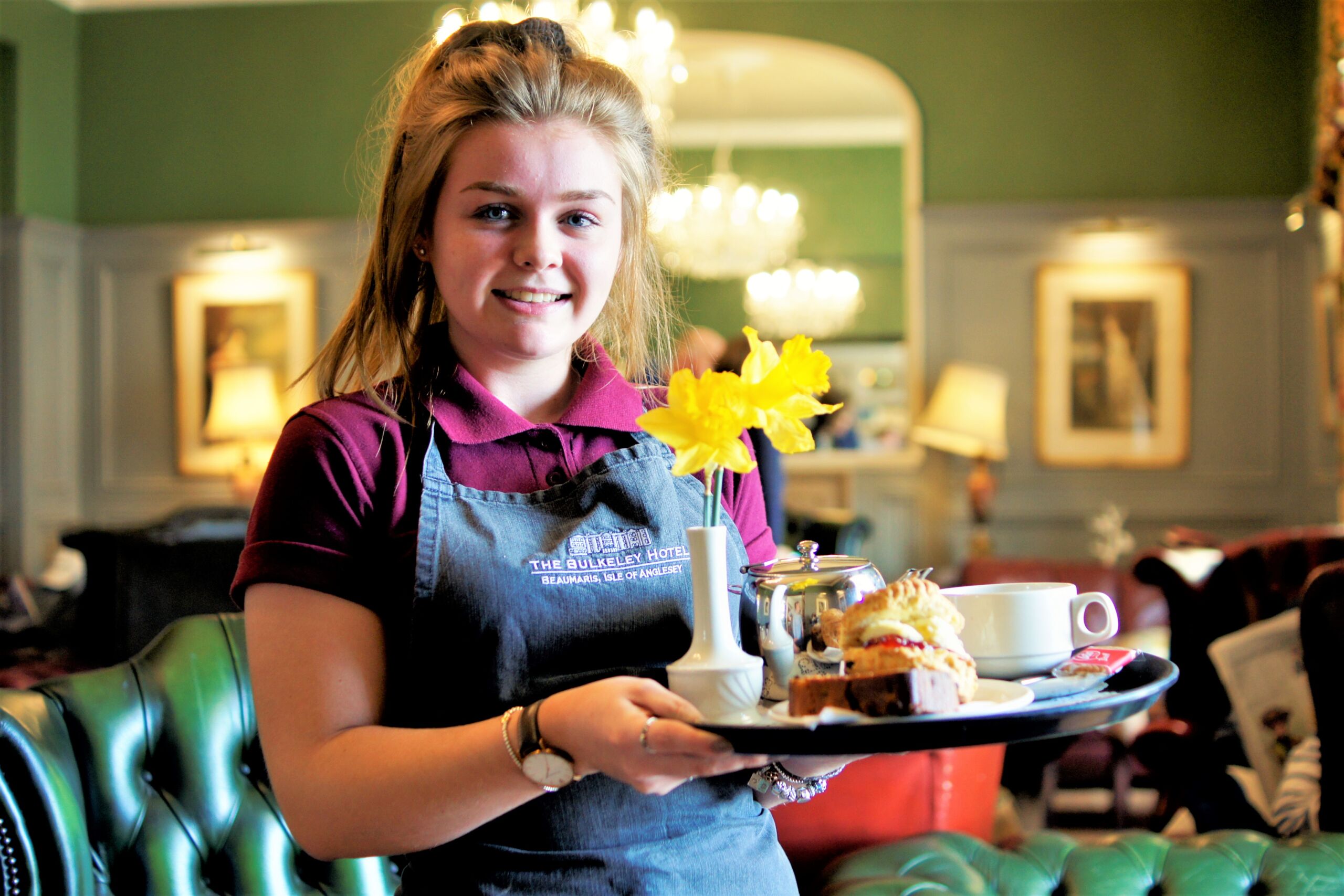 Welsh Classic Cream Tea for Two The Bulkeley Hotel